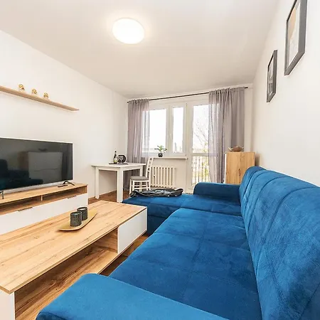 아파트 Glow Apartments, Kolobrzeska 그단스크